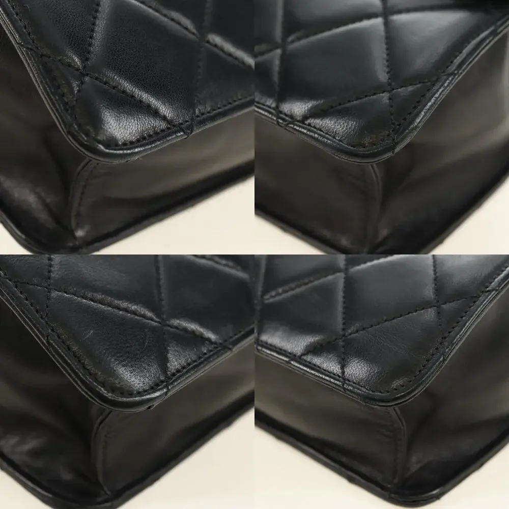 Chanel Matelasse Chain Shoulder Bag Black